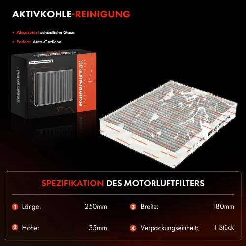 Filter, Innenraumluft Frankberg 5481FB0034695 Bild Filter, Innenraumluft Frankberg 5481FB0034695