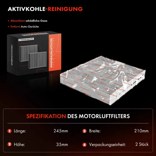 Filter, Innenraumluft Frankberg 5481FB0034701 Bild Filter, Innenraumluft Frankberg 5481FB0034701