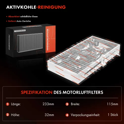 Filter, Innenraumluft Frankberg 5481FB0034716 Bild Filter, Innenraumluft Frankberg 5481FB0034716