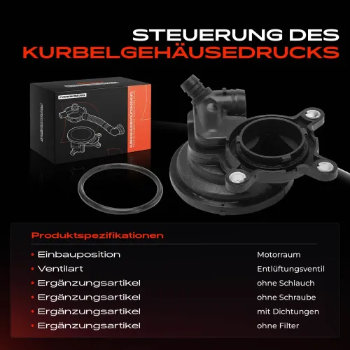 Ventil, Kurbelgehäuseentlüftung Motorraum Frankberg 5481FB0037428 Bild Ventil, Kurbelgehäuseentlüftung Motorraum Frankberg 5481FB0037428