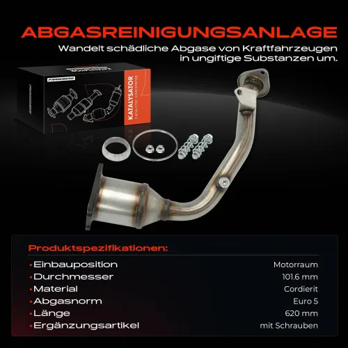 Katalysator Motorraum Frankberg 5481FB0037451 Bild Katalysator Motorraum Frankberg 5481FB0037451