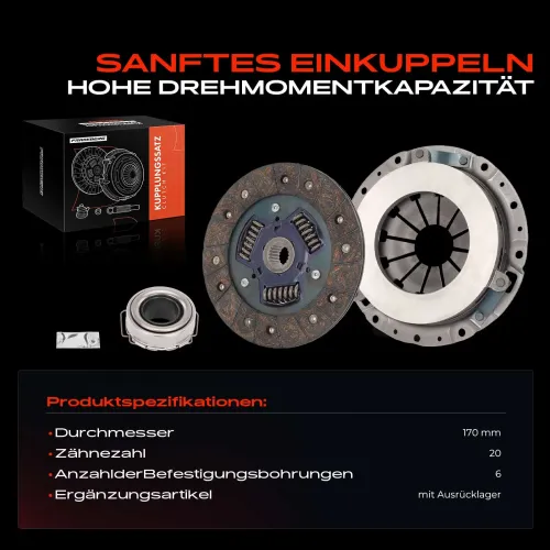 Kupplungssatz Frankberg 5481FB0037471 Bild Kupplungssatz Frankberg 5481FB0037471