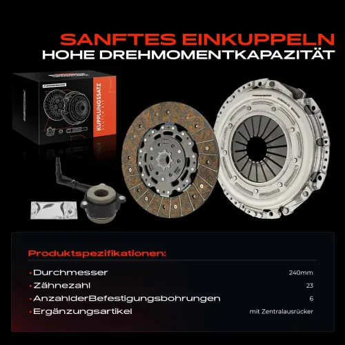 Kupplungssatz Frankberg 5481FB0037494 Bild Kupplungssatz Frankberg 5481FB0037494