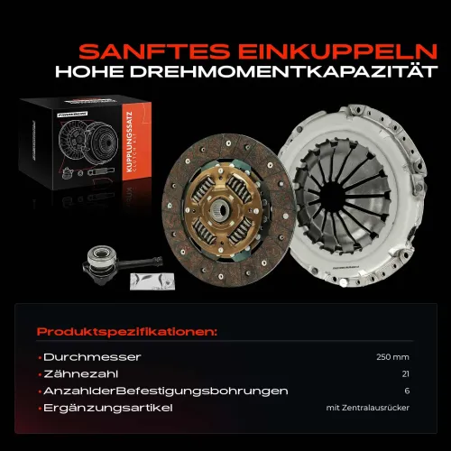 Kupplungssatz Frankberg 5481FB0037497 Bild Kupplungssatz Frankberg 5481FB0037497