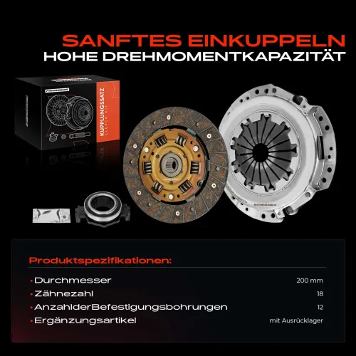 Kupplungssatz Frankberg 5481FB0037509 Bild Kupplungssatz Frankberg 5481FB0037509