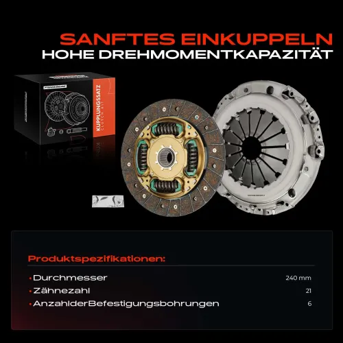 Kupplungssatz Frankberg 5481FB0037517 Bild Kupplungssatz Frankberg 5481FB0037517