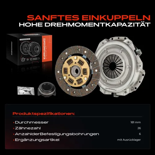 Kupplungssatz Frankberg 5481FB0037525 Bild Kupplungssatz Frankberg 5481FB0037525