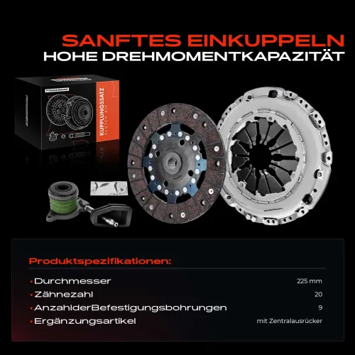 Kupplungssatz Frankberg 5481FB0037526 Bild Kupplungssatz Frankberg 5481FB0037526
