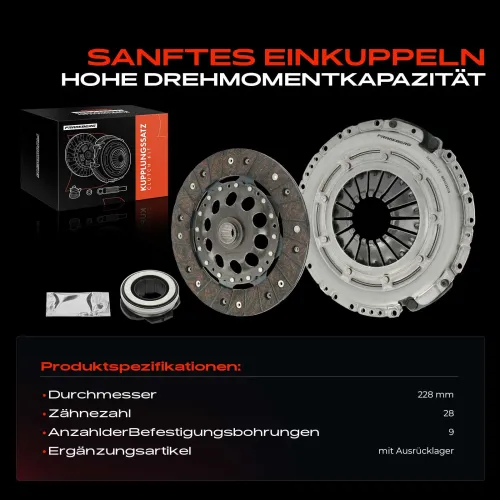 Kupplungssatz Frankberg 5481FB0037528 Bild Kupplungssatz Frankberg 5481FB0037528