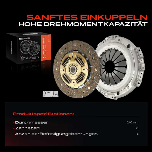 Kupplungssatz Frankberg 5481FB0037531 Bild Kupplungssatz Frankberg 5481FB0037531