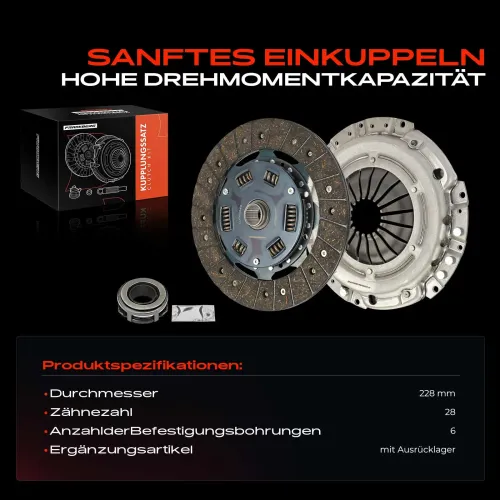 Kupplungssatz Frankberg 5481FB0037533 Bild Kupplungssatz Frankberg 5481FB0037533