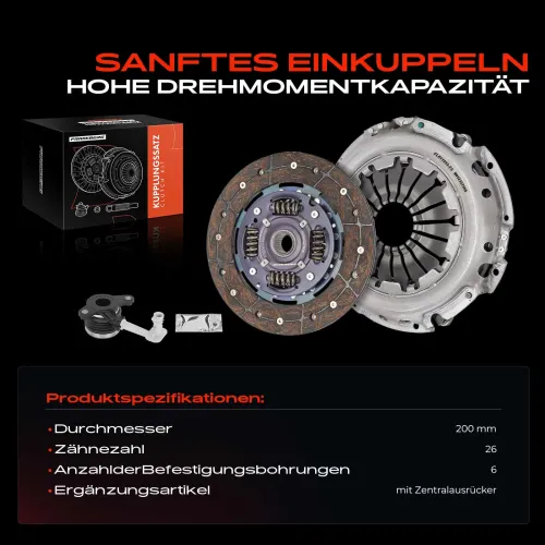 Kupplungssatz Frankberg 5481FB0037549 Bild Kupplungssatz Frankberg 5481FB0037549