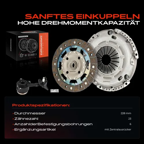 Kupplungssatz Frankberg 5481FB0037551 Bild Kupplungssatz Frankberg 5481FB0037551