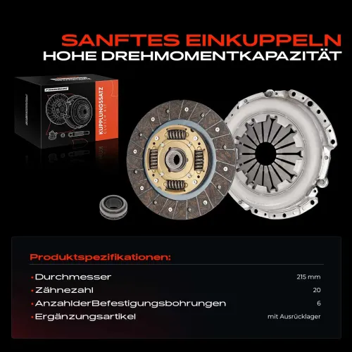 Kupplungssatz Frankberg 5481FB0037569 Bild Kupplungssatz Frankberg 5481FB0037569