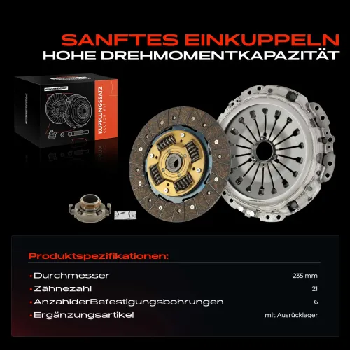 Kupplungssatz Frankberg 5481FB0037597 Bild Kupplungssatz Frankberg 5481FB0037597