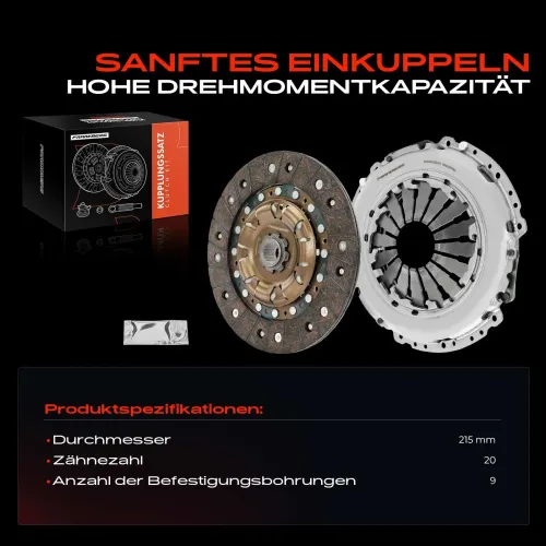 Kupplungssatz Frankberg 5481FB0037615 Bild Kupplungssatz Frankberg 5481FB0037615