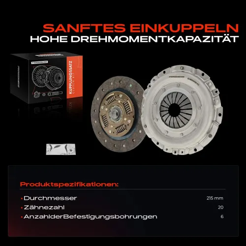 Kupplungssatz Frankberg 5481FB0037623 Bild Kupplungssatz Frankberg 5481FB0037623