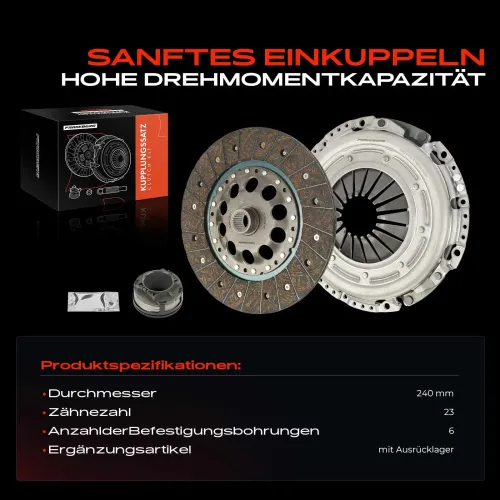 Kupplungssatz Frankberg 5481FB0037631 Bild Kupplungssatz Frankberg 5481FB0037631
