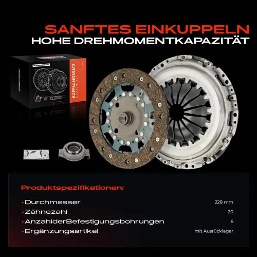 Kupplungssatz Frankberg 5481FB0037645 Bild Kupplungssatz Frankberg 5481FB0037645