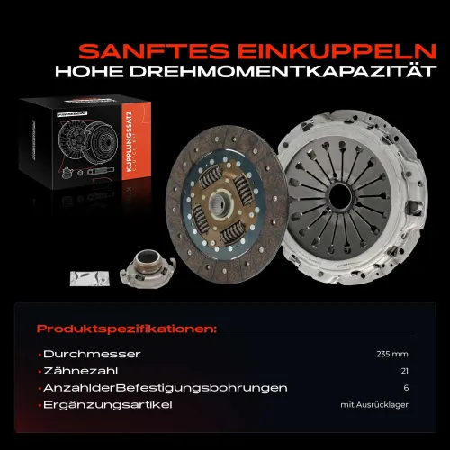 Kupplungssatz Frankberg 5481FB0037649 Bild Kupplungssatz Frankberg 5481FB0037649