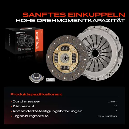 Kupplungssatz Frankberg 5481FB0037677 Bild Kupplungssatz Frankberg 5481FB0037677