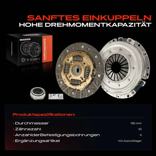 Kupplungssatz Frankberg 5481FB0037680 Bild Kupplungssatz Frankberg 5481FB0037680