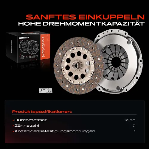 Kupplungssatz Frankberg 5481FB0037692 Bild Kupplungssatz Frankberg 5481FB0037692