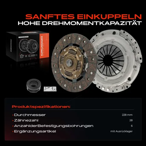 Kupplungssatz Frankberg 5481FB0037695 Bild Kupplungssatz Frankberg 5481FB0037695