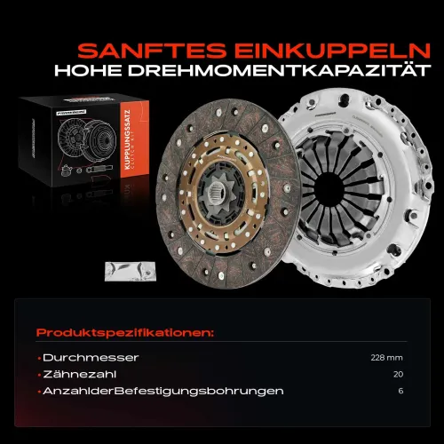 Kupplungssatz Frankberg 5481FB0037696 Bild Kupplungssatz Frankberg 5481FB0037696