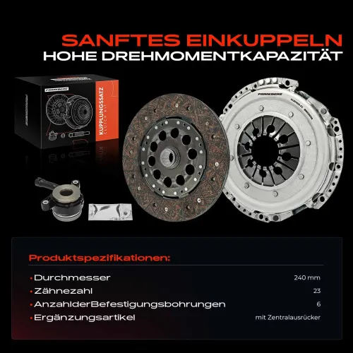 Kupplungssatz Frankberg 5481FB0037718 Bild Kupplungssatz Frankberg 5481FB0037718
