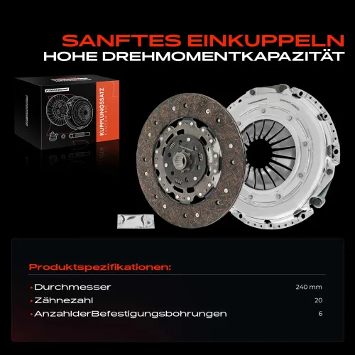 Kupplungssatz Frankberg 5481FB0037745 Bild Kupplungssatz Frankberg 5481FB0037745