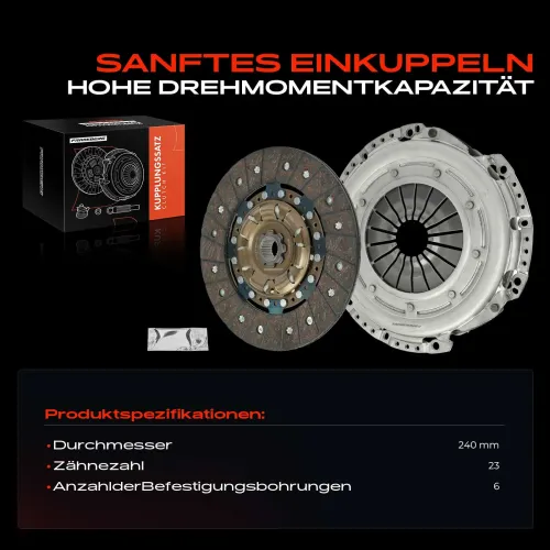 Kupplungssatz Frankberg 5481FB0037747 Bild Kupplungssatz Frankberg 5481FB0037747