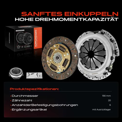 Kupplungssatz Frankberg 5481FB0037806 Bild Kupplungssatz Frankberg 5481FB0037806