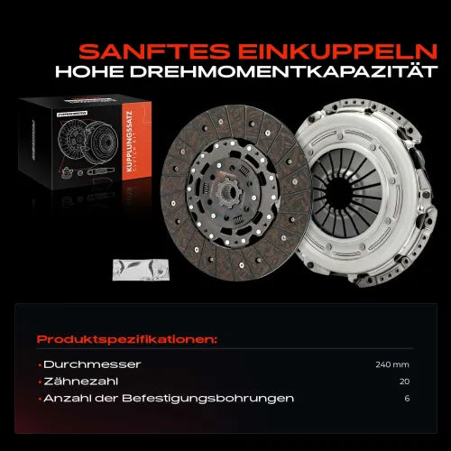 Kupplungssatz Frankberg 5481FB0037813 Bild Kupplungssatz Frankberg 5481FB0037813