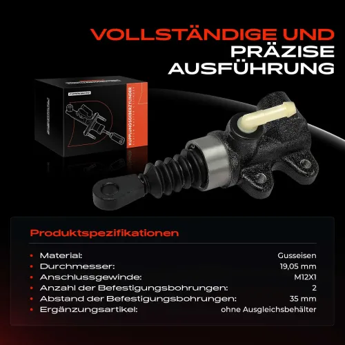 Geberzylinder, Kupplung Frankberg 5481FB0037851 Bild Geberzylinder, Kupplung Frankberg 5481FB0037851