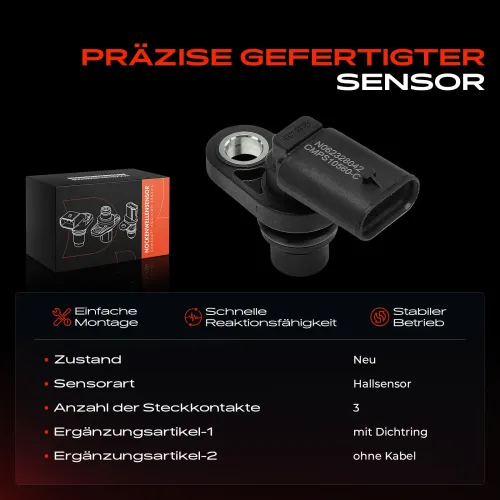 Sensor, Nockenwellenposition Frankberg 5481FB0037892 Bild Sensor, Nockenwellenposition Frankberg 5481FB0037892