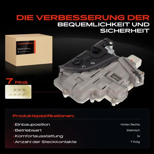 Türschloss hinten rechts Frankberg 5481FB0038272 Bild Türschloss hinten rechts Frankberg 5481FB0038272