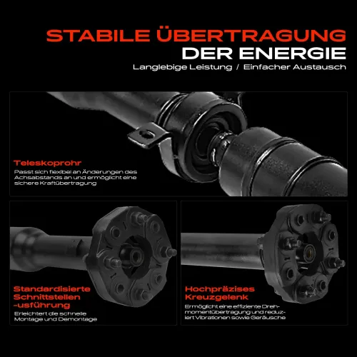 Gelenkwelle, Achsantrieb Hinterachse Frankberg 5481FB0038304 Bild Gelenkwelle, Achsantrieb Hinterachse Frankberg 5481FB0038304