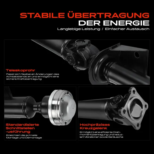 Gelenkwelle, Achsantrieb Hinterachse Frankberg 5481FB0038307 Bild Gelenkwelle, Achsantrieb Hinterachse Frankberg 5481FB0038307