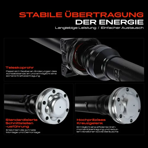 Gelenkwelle, Achsantrieb Hinterachse Frankberg 5481FB0038309 Bild Gelenkwelle, Achsantrieb Hinterachse Frankberg 5481FB0038309