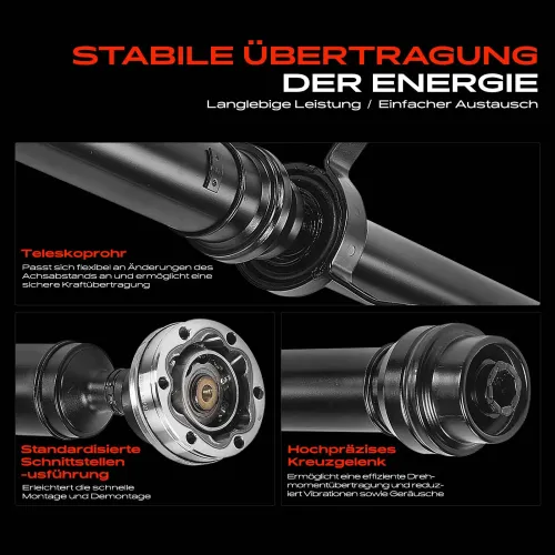 Gelenkwelle, Achsantrieb Hinterachse Frankberg 5481FB0038320 Bild Gelenkwelle, Achsantrieb Hinterachse Frankberg 5481FB0038320