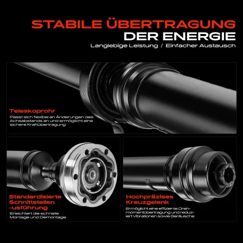 Gelenkwelle, Achsantrieb Hinterachse Frankberg 5481FB0038338 Bild Gelenkwelle, Achsantrieb Hinterachse Frankberg 5481FB0038338