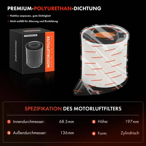 Luftfiltersatz Frankberg 5481FB0038374 Bild Luftfiltersatz Frankberg 5481FB0038374