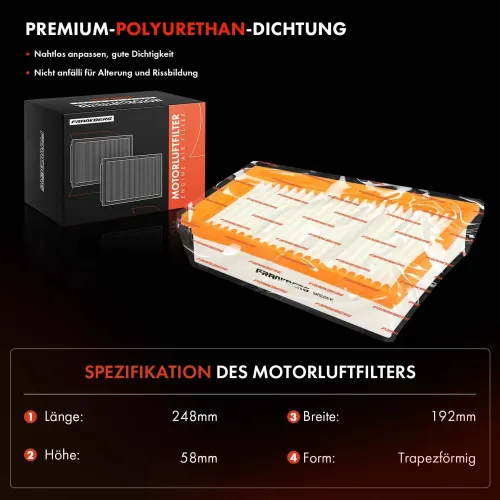 Luftfiltersatz Frankberg 5481FB0038396 Bild Luftfiltersatz Frankberg 5481FB0038396