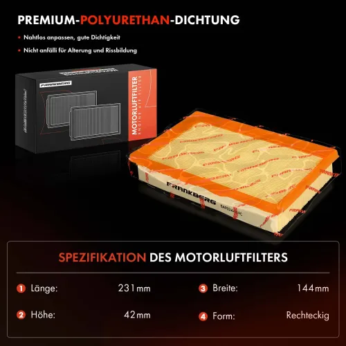 Luftfiltersatz Frankberg 5481FB0038398 Bild Luftfiltersatz Frankberg 5481FB0038398