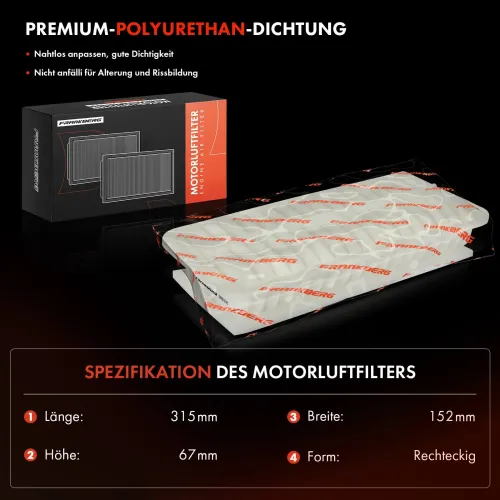 Luftfiltersatz Frankberg 5481FB0038426 Bild Luftfiltersatz Frankberg 5481FB0038426