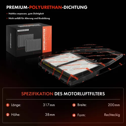 Luftfiltersatz Frankberg 5481FB0038428 Bild Luftfiltersatz Frankberg 5481FB0038428