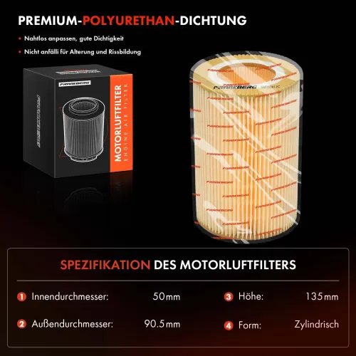 Luftfiltersatz Frankberg 5481FB0038454 Bild Luftfiltersatz Frankberg 5481FB0038454