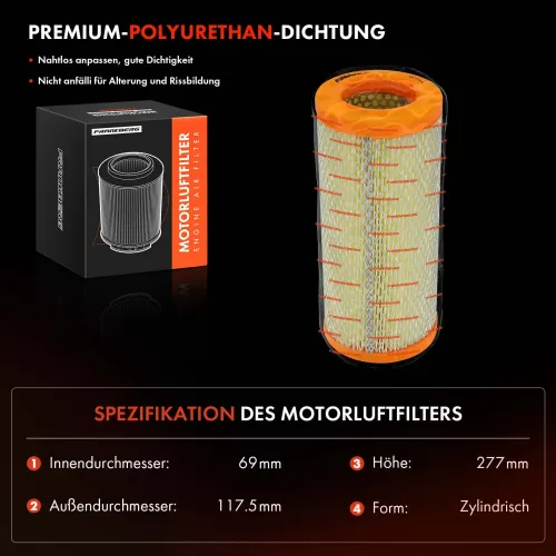 Luftfiltersatz Frankberg 5481FB0038461 Bild Luftfiltersatz Frankberg 5481FB0038461