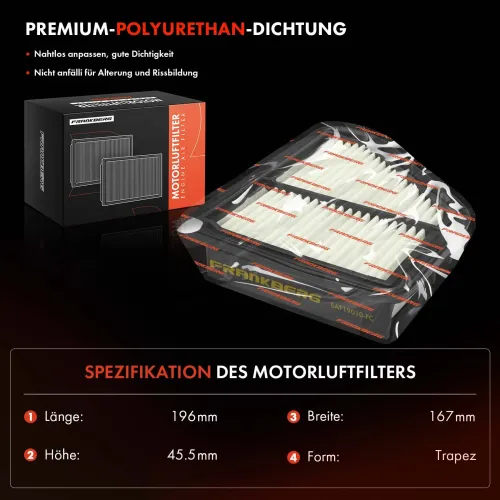 Luftfiltersatz Frankberg 5481FB0038478 Bild Luftfiltersatz Frankberg 5481FB0038478